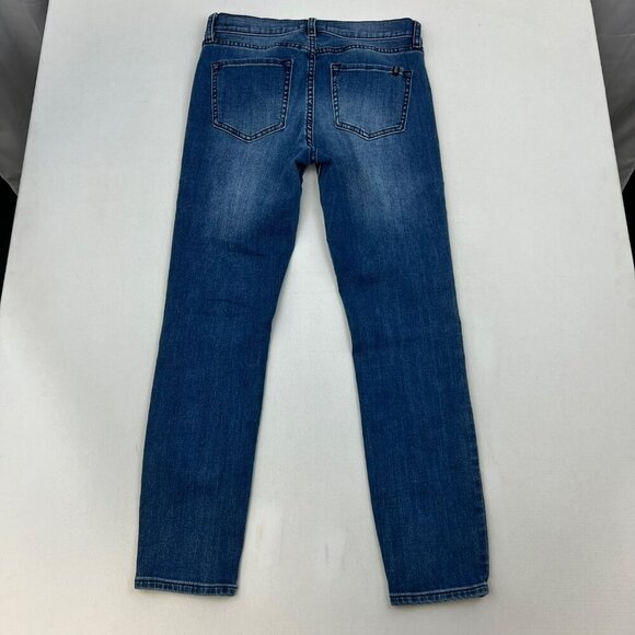 Buffalo David Bitton Skinny Embroidered Ankle Jeans Mid Rise Size 28 Waist - Picture 6 of 9